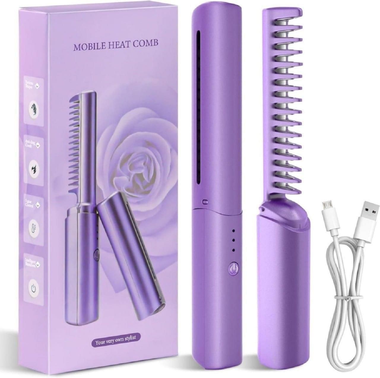 Mini Hair Straightener Comb