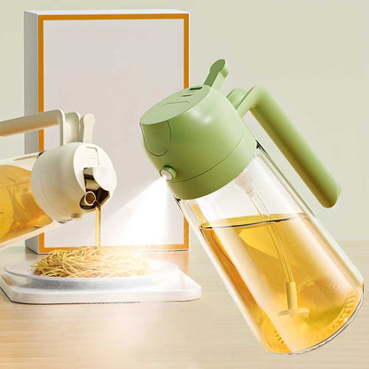 2 IN 1 Oil Dispenser & Sprayer Bottle [500ml]