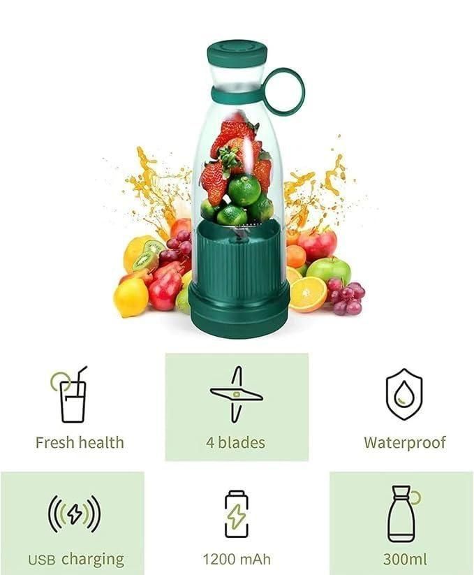 TravelBlend Pro - Portable Mini Juice Blender